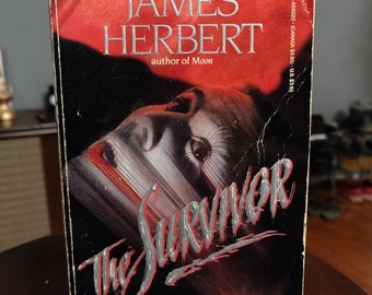 SURVIVOR by James Herbert (1977) Horror paperback