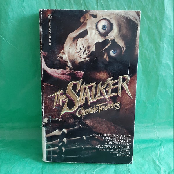 THE STALKER by Claude Teweles, vintage horror paperback book RARE!