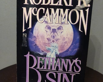 BETHANY'S SIN by Robert McCammon, vintage horror paperback book