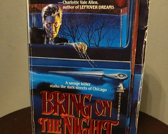 Bring on the Night by Jay Davis and John Davis, vintage horror paperback book