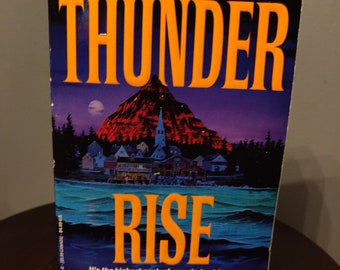 THUNDER RISE by G. Wayne Miller, vintage horror paperback book