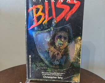 Eternal Bliss by Christopher Fahy, vintage horror paperback book