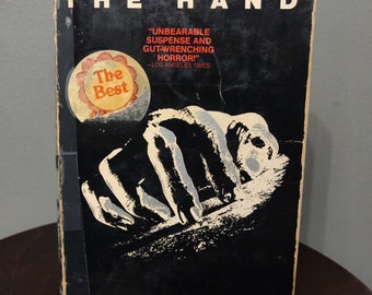 THE HAND de Marc Brandel, libro de bolsillo de terror vintage