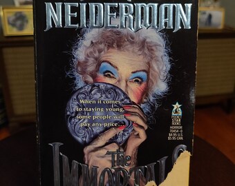 THE IMMORTALS by Andrew Neiderman, vintage horror paperback book