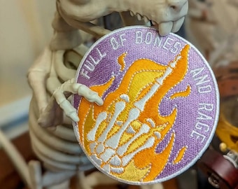 Parche termoadhesivo Bones and Rage