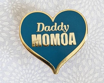 Daddy Momoa hard enamel pin - Because Khal Drogo is your sun and stars