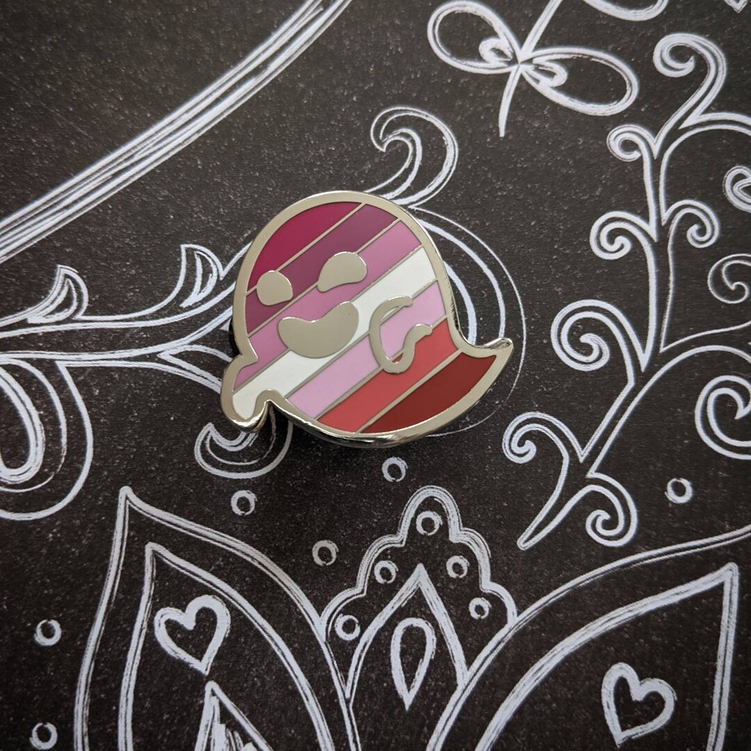 Eidolesbian lesbian Pride Hard Enamel Pin - Etsy