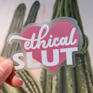 Sticker salope éthique
