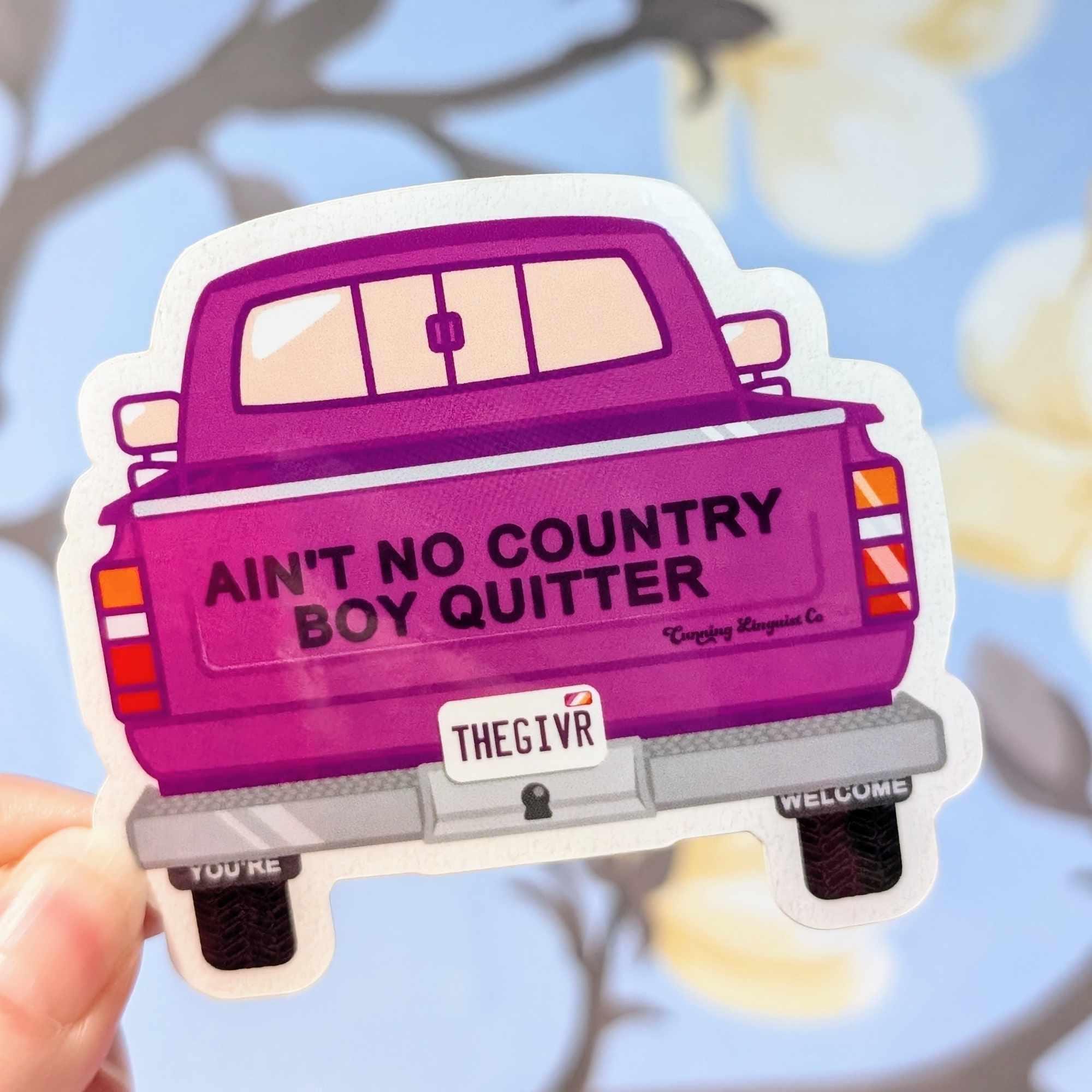 Country Boy Truck Tags