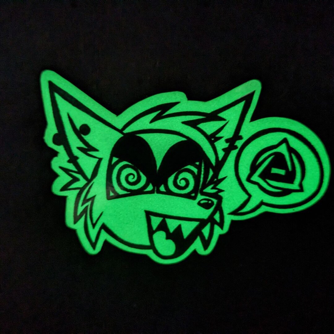 GLOW in the DARK Therian Sticker Etsy
