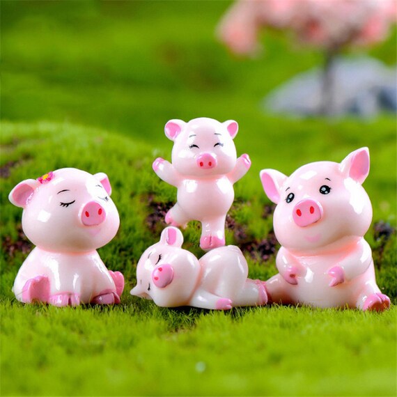 3Pcs floral table chaises Miniature Paysage Fairy Garden Dollhouse décor le