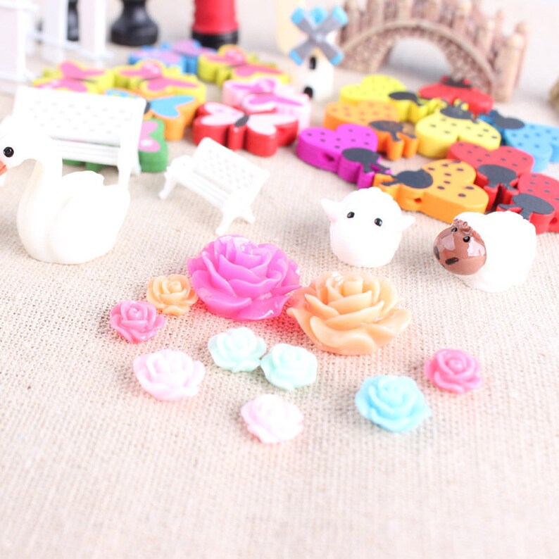 58pcs Diy Miniature Ornamentsminiature Gardendiy Kit Fairy - Diy Miniature Fairy Garden Dollhouse Kit 58pcs Diy Miniature Ornamentsminiature Gardendiy Kit Fairy - Diy Miniature Fairy Garden Dollhouse Kit
