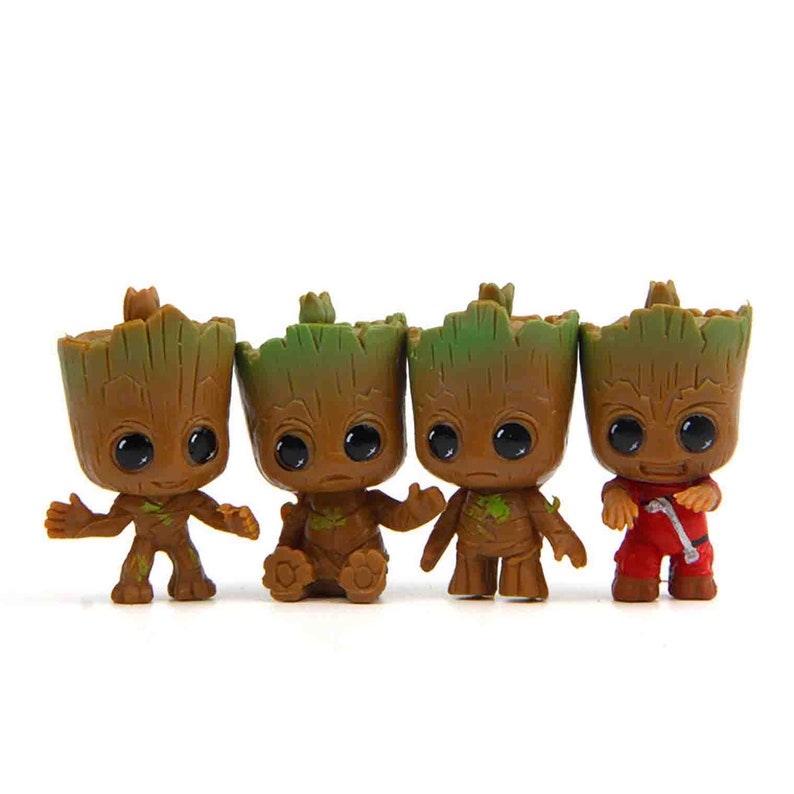 miniature groot figurine