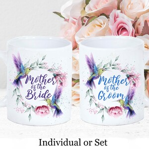 Mutter der Braut Becher und Mutter des Bräutigams Becher