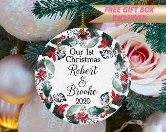 Onze 1e kerst ornament, onze eerste kerst ornament, CH009