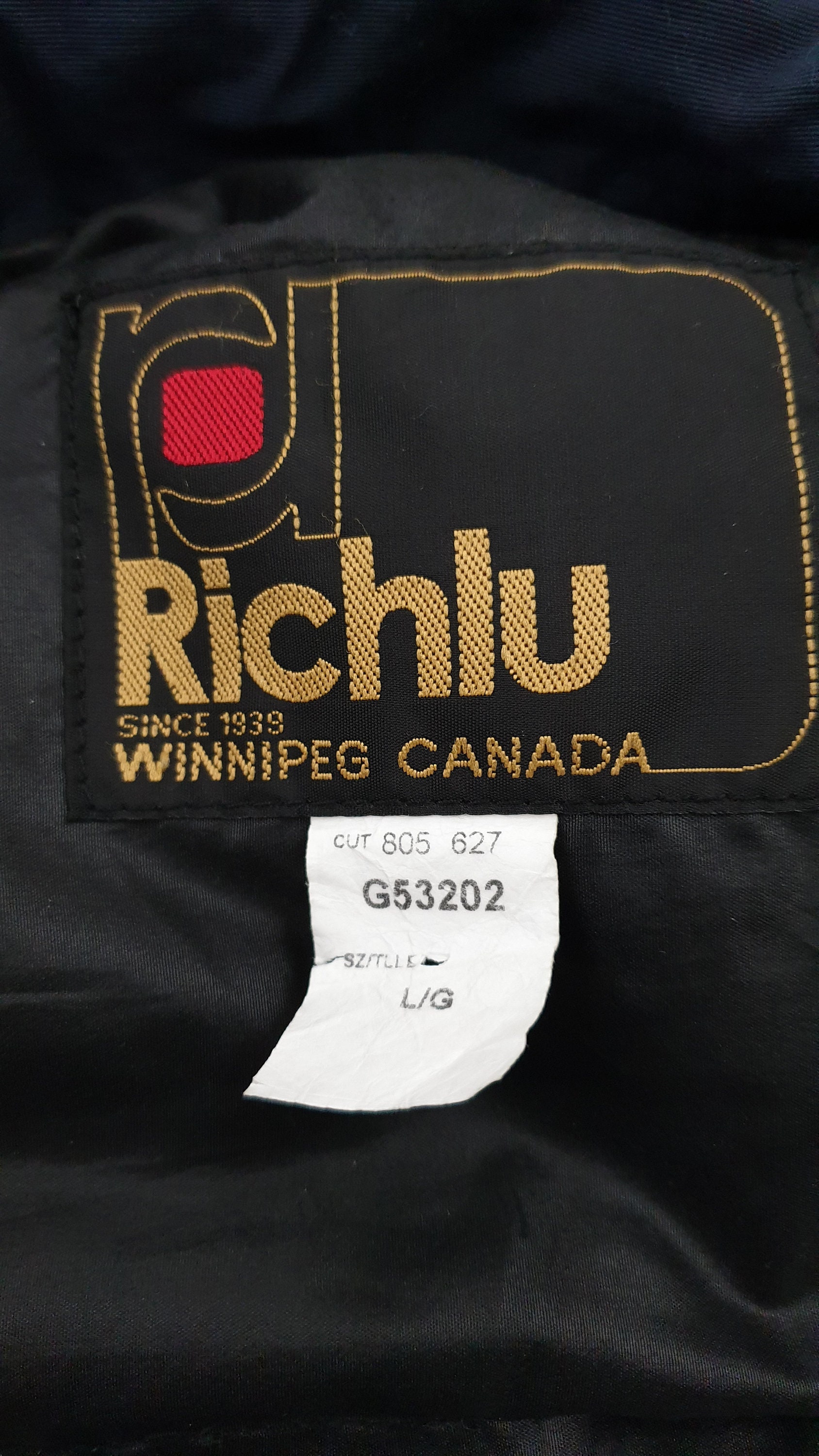 Richlu ウィニペグ カナダ製 ダックダウン メンズ ショートジャケット 