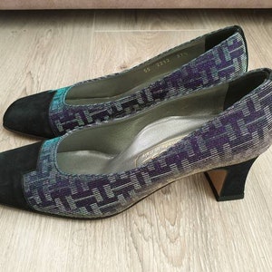 Fratelli re shoes Attica handmade in Italy.Gorgeus,beautiful vintage shoes chameleon.Top luxury,very colorful, exellent condition used once.