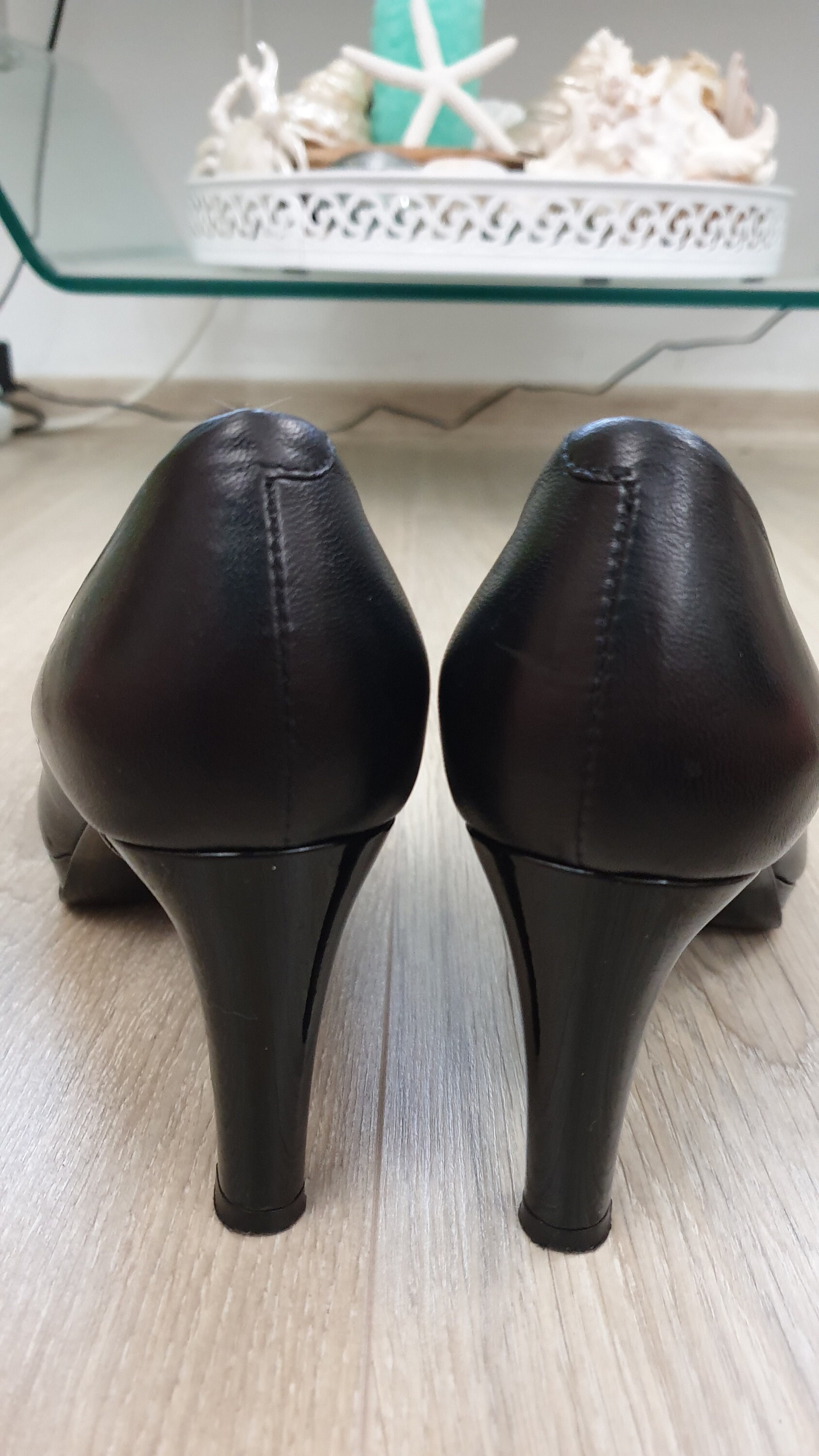 Escarpins François Najar Taille 39.5 - Noir Daim, Talon Aiguille, Très Bon état Occasion