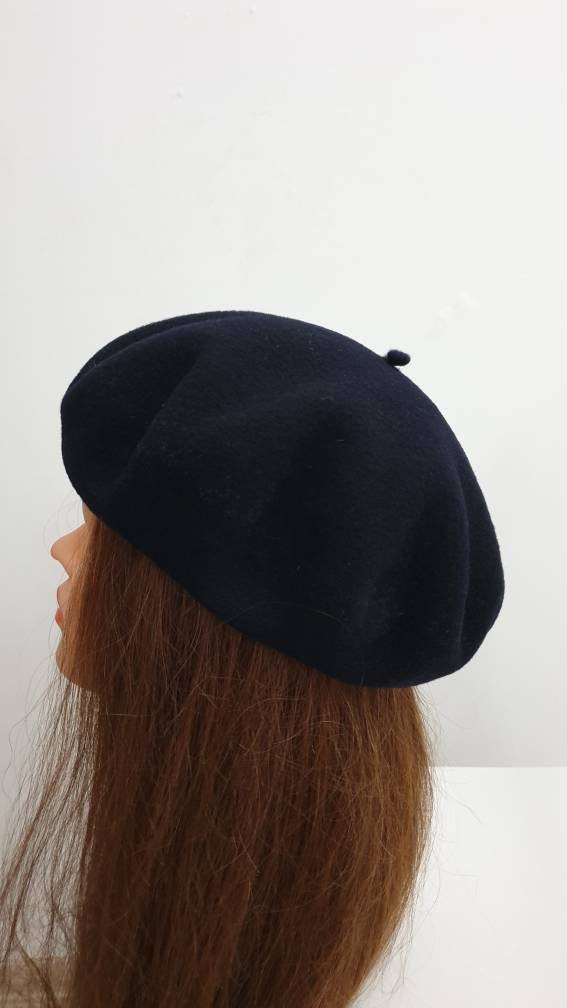 Splendid Made in France,pure Laine,marine,impermeable,black  display picture 3
