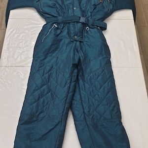 Combinaison De Ski Une Pièce Vintage Rodeo Cristal – Taille GB16/EUR42 – Couleur Violet – Neuf Avec éventuels Petits Défauts