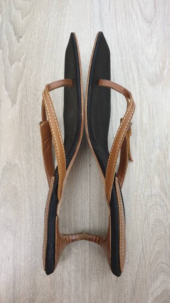 The Saddler Made in Italy Top Luxury Beautiful Heels Slippers 