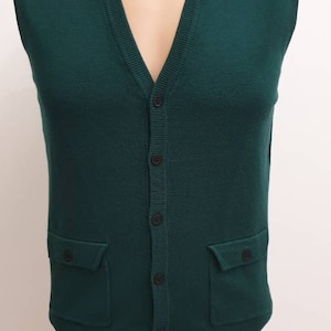 Takeshy Kurosawa top luxury women&#39;s cardigan/vest,green color,size M