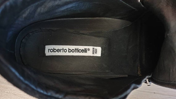 Roberto Botticelli Made in Italy Suede Hi Top Men s Shoes luxury
