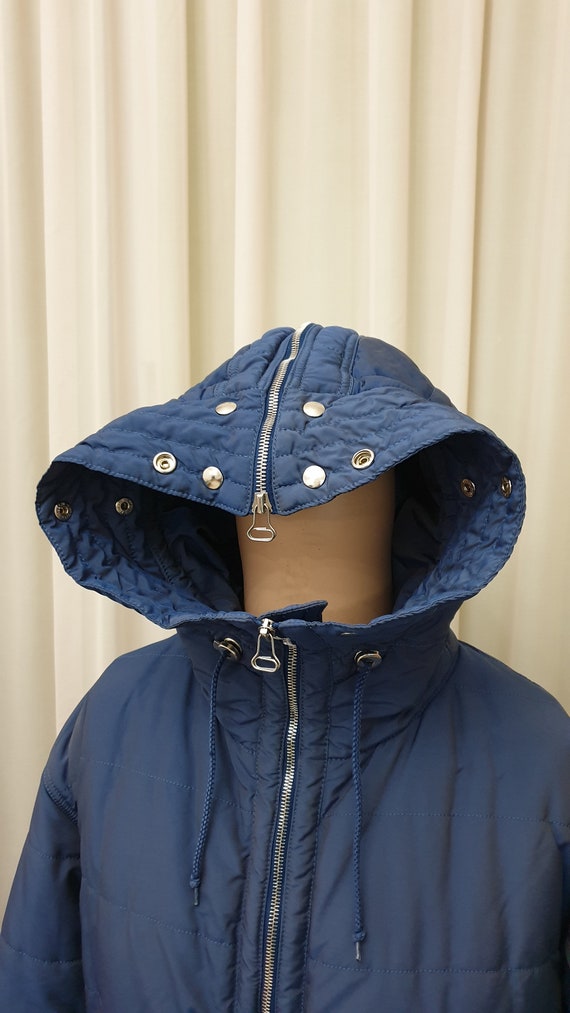 MarcCain luxury women's winter jacket,blue color,… - image 2