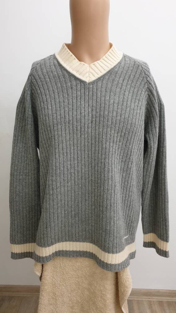 Luis Trenker made in Italy gorgeous knitted men's 