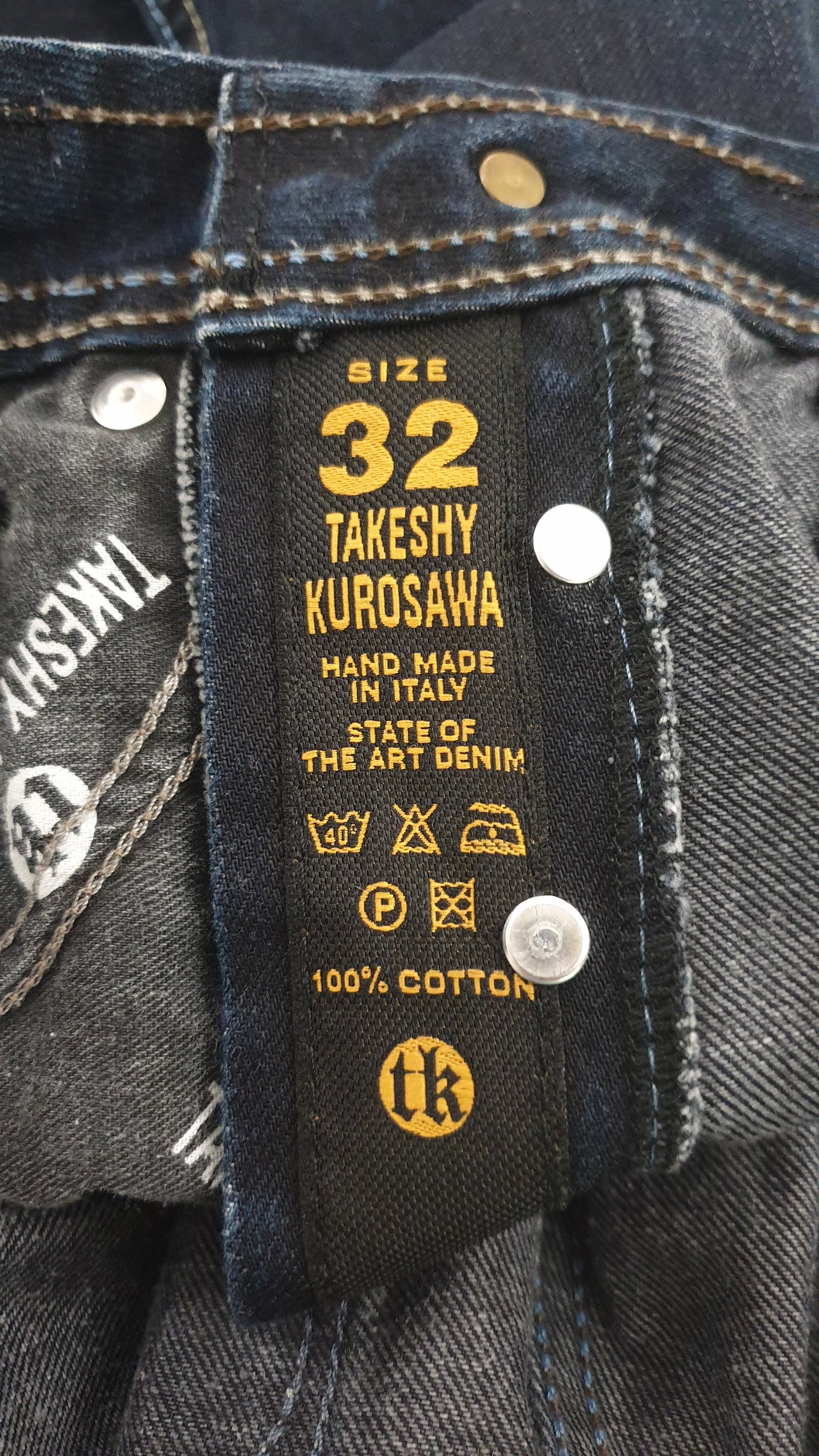 Takeshy Kurosawa イタリア製ハンドメイドの最高級メンズ最新デニム 