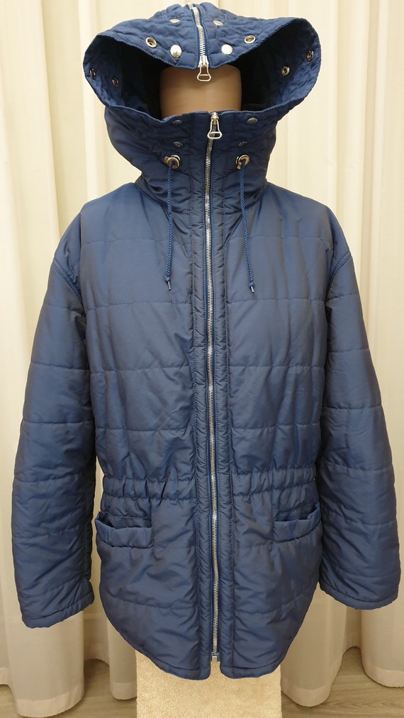MarcCain luxury women's winter jacket,blue color,… - image 1
