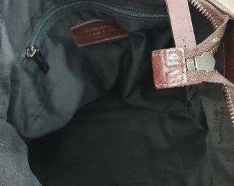 Strenesse Gabriele Strehle Made in Italy,vintage Genuine Leather