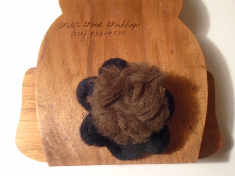 wood party bear 11/'/' tall pre owned clean made in usa clean