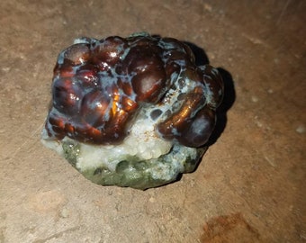Lake Pleasant Fire Agate Rough 2000 carat unsearched lot