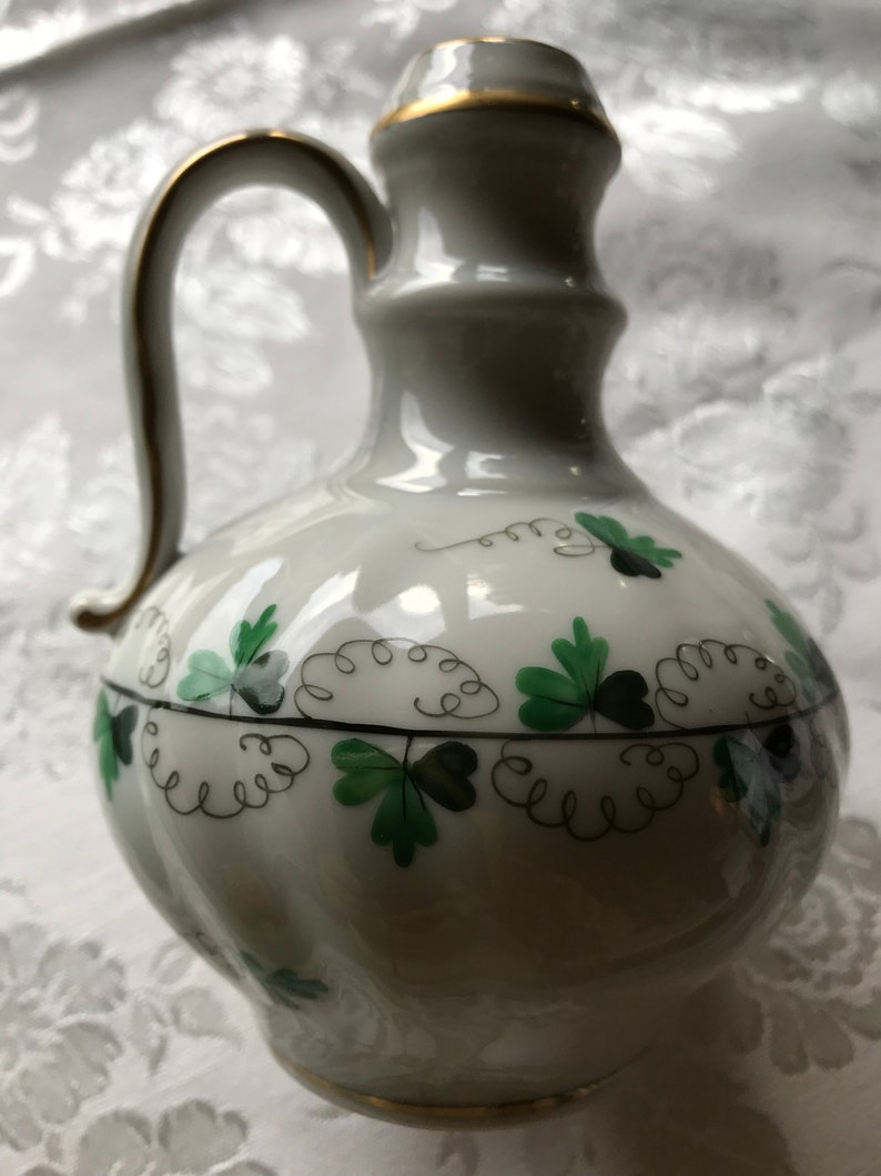 HEREND small jug vase in the persil pattern. Vintage Herend. Etsy