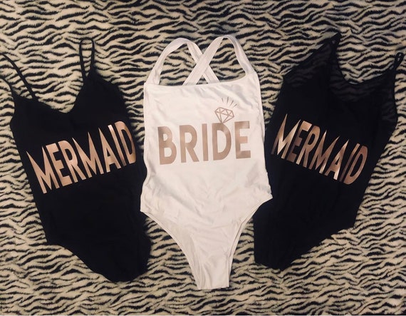 wedding party swimsuits