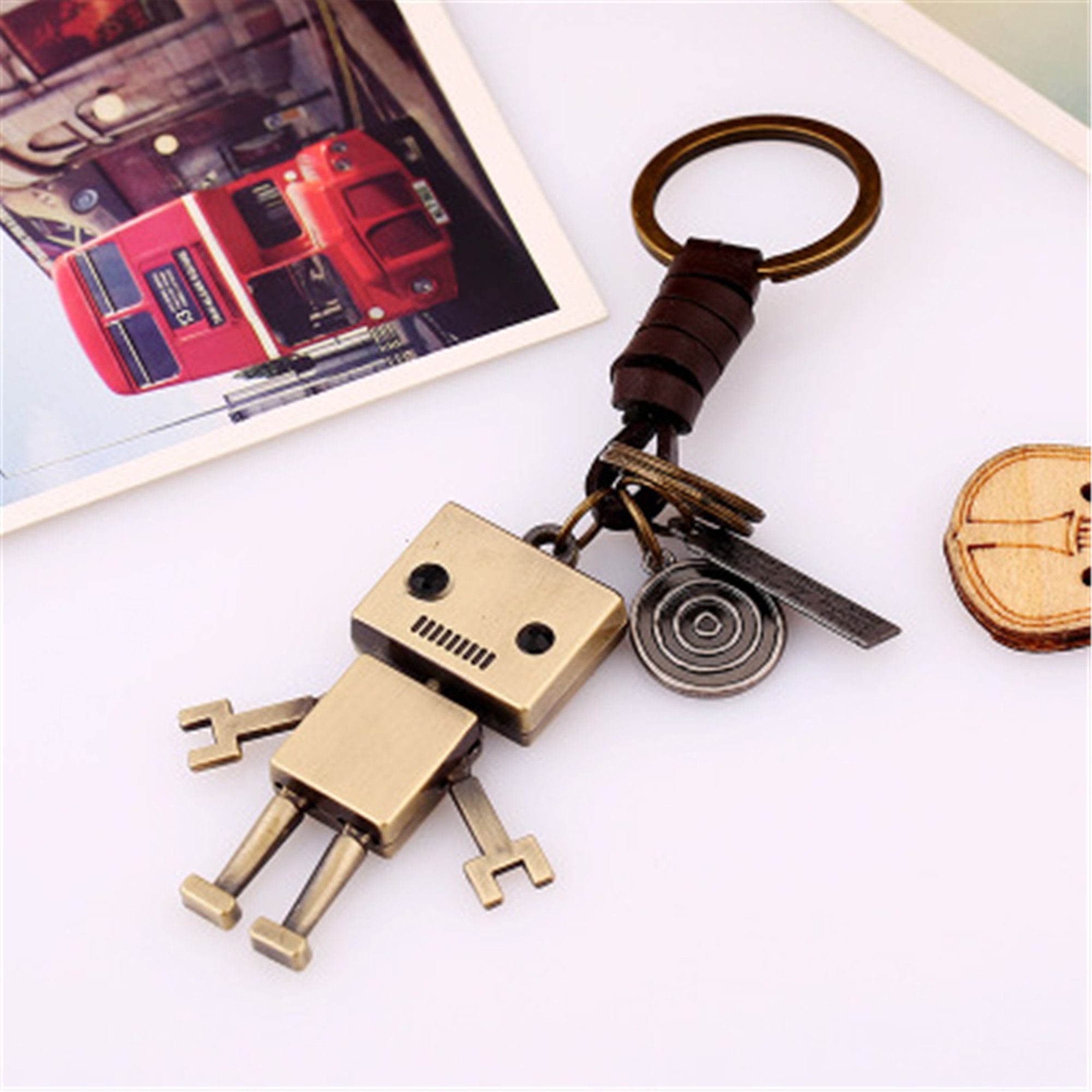Robot KeychainMovable Alloy RobotPhone CharmBackpack Charm Etsy