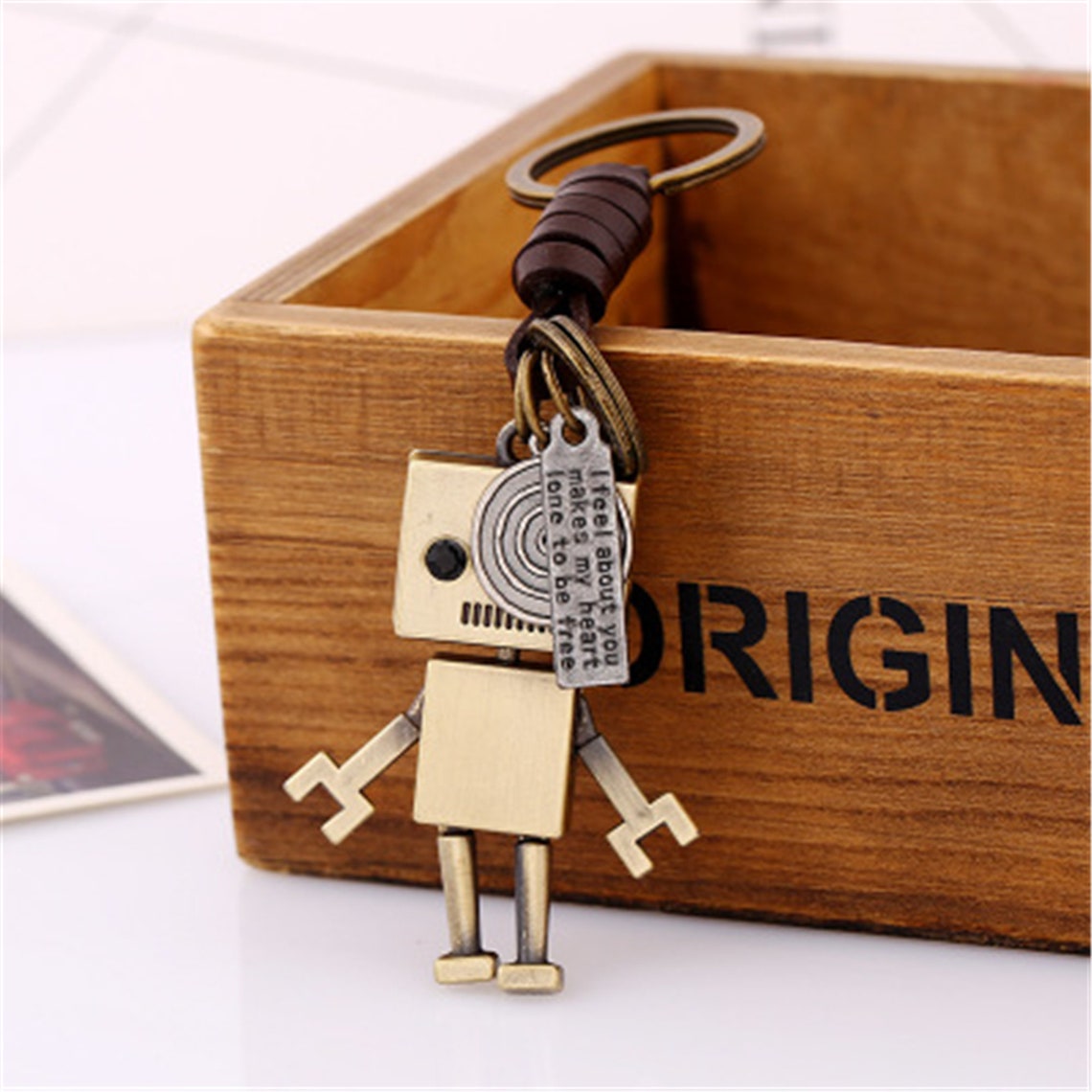 Robot KeychainMovable Alloy RobotPhone CharmBackpack Charm Etsy