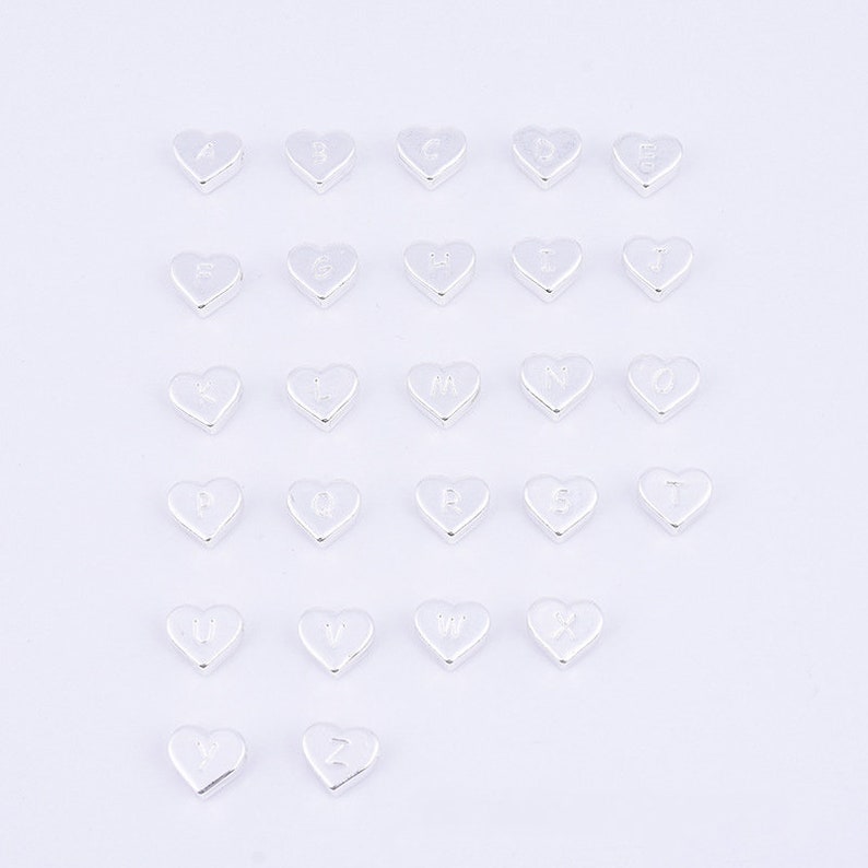 Party Decoration,Necklace pendants 3sets A-Z 26 English letters Alloy Pendant,Love Heart Pendant,Manual Alloy Accessories,Jewelry Pendant