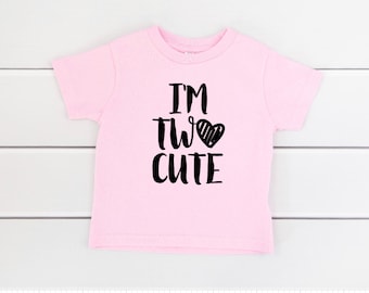 Two 2nd Birthday Girl Shirt