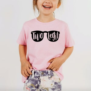 Two Legit shirt, birthday boy shirt, second birthday shirt, 2nd birthday shirt, funny kids shirts, too legit shirt, birthday boy shirt