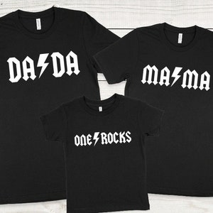 One Rocks, First Birthday Rock n Roll Party, 1 Rocks Guitar Theme, Rockstar Celebration