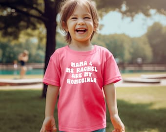 Ms Rachel Shirt, Mama and Ms Rachel are my homegirls, Ok but first Ms Rachel, Toddler Shirt, Songs for Littles, Preschool Shirt, Ms Rachel