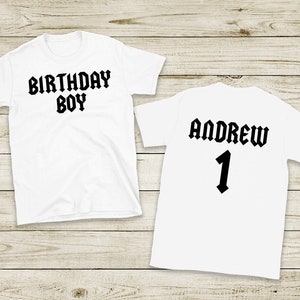 Birthday Boy shirt, Boys Birthday Shirt, One Rocks, First Birthday Shirt, Personalized Birthday Shirt, Rock and Roll, Rockin One, One