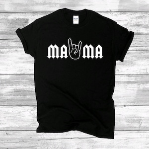 Mama Rocks Shirt: Family Matching Rock N Roll Birthday