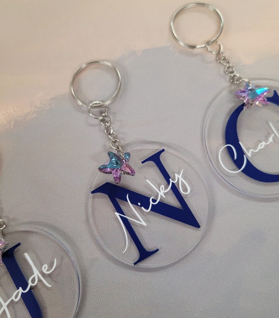 Personalised Acrylic Keychains Custom Acrylic Keychains Key Tags
