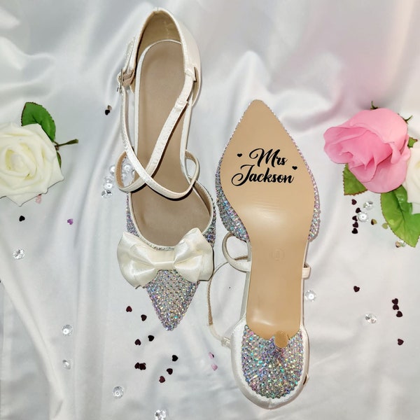 bridesmaid kitten heels