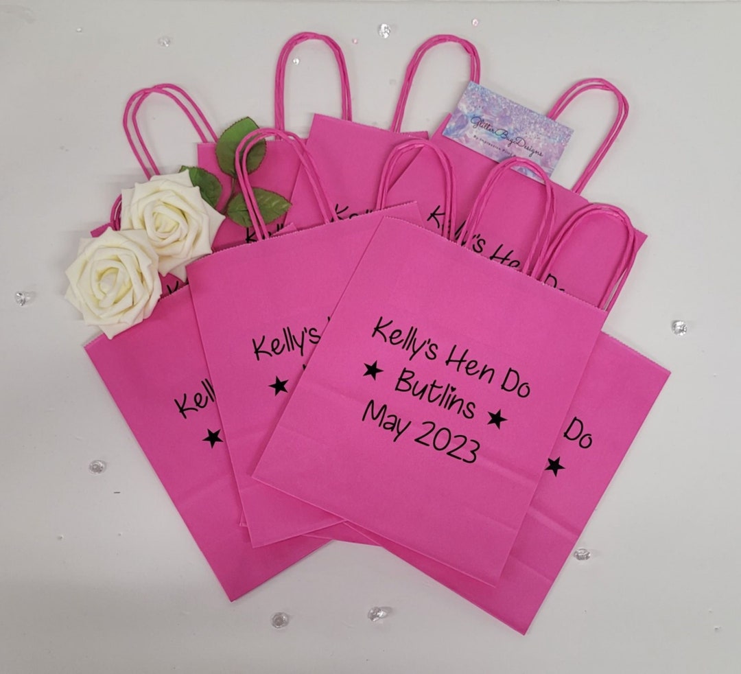 Personalised Hen Party Gift Bags, Bride Squad Bags, Hen Party Goody Bags, Bride Tribe, Gift Bags