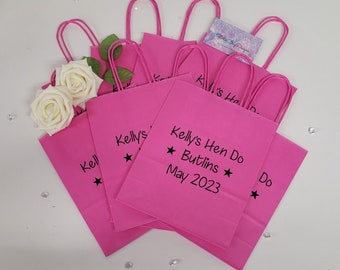 Personalisierte Hen Party Geschenktaschen, Bride Squad Taschen, Hen Party Goody Bags, Bride Tribe, Geschenktaschen, Goody Bag, Hen Night Geschenktasche