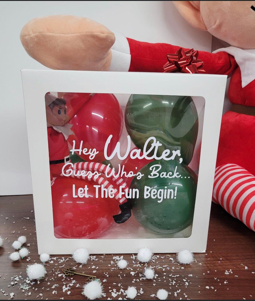 Christmas is Coming Personalised DIY Elf Arrival Box - Etsy